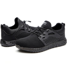 Load image into Gallery viewer, Men's Steel Toe Work Safety Shoes Casual Breathable Outdoor Sneakers Puncture Proof Boots Comfortable Industrial Shoes for Men