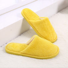 Load image into Gallery viewer, 2019 Women Men Shoes Slippers Men Warm Home Plush Soft Slippers Indoors Anti-skid Winter Floor Bedroom Shoes chaussures femme