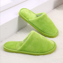 Load image into Gallery viewer, 2019 Women Men Shoes Slippers Men Warm Home Plush Soft Slippers Indoors Anti-skid Winter Floor Bedroom Shoes chaussures femme