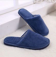 Load image into Gallery viewer, 2019 Women Men Shoes Slippers Men Warm Home Plush Soft Slippers Indoors Anti-skid Winter Floor Bedroom Shoes chaussures femme